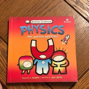 Physics Book for Kids - Red and Orange